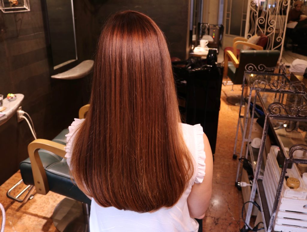 Japanese hair outlet straightening price